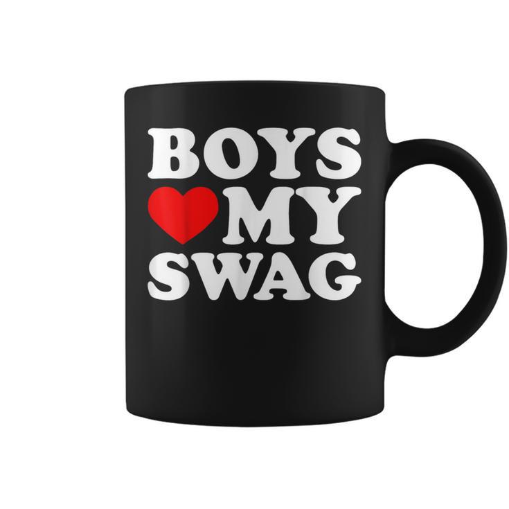 Love My Swag Boys Heart Hip HopTassen