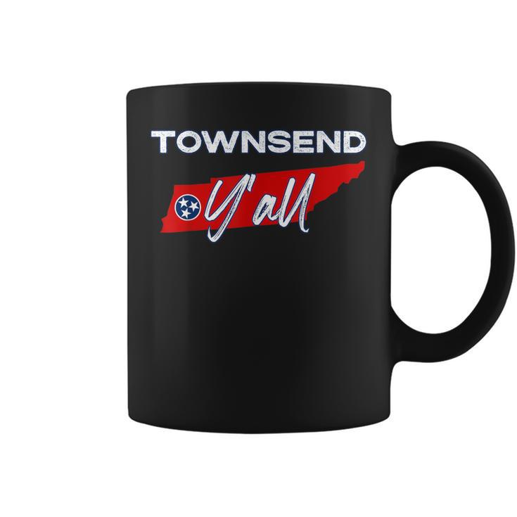 I Love Townsend Tennessee Y'all Tn Volunr Pride Coffee Mug