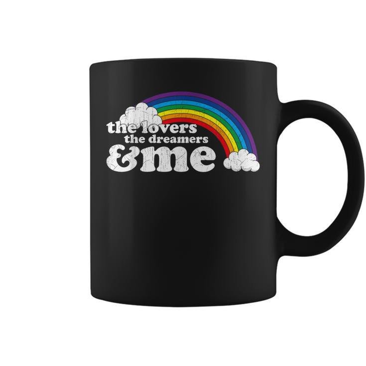 The Lovers The Dreamers And Me Rainbow Coffee Mug
