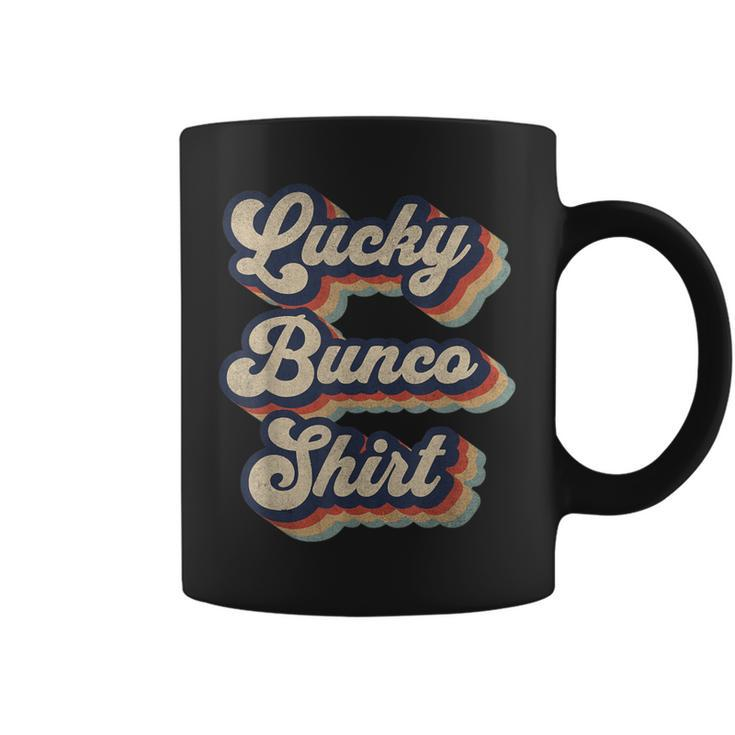 Lucky Bunco Vintage Bunco Dice Game Coffee Mug