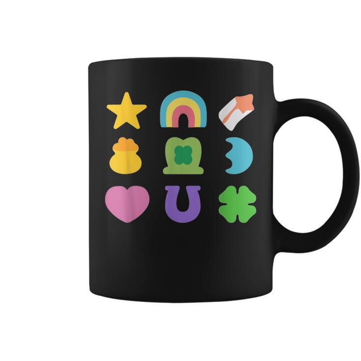 Lucky Cereal Marshmallow Shapes Magically Charms Delicious Coffee Mug