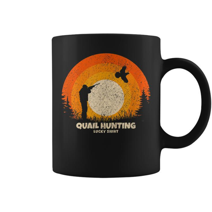 Lucky Charm Quail Hunting Coffee Mug