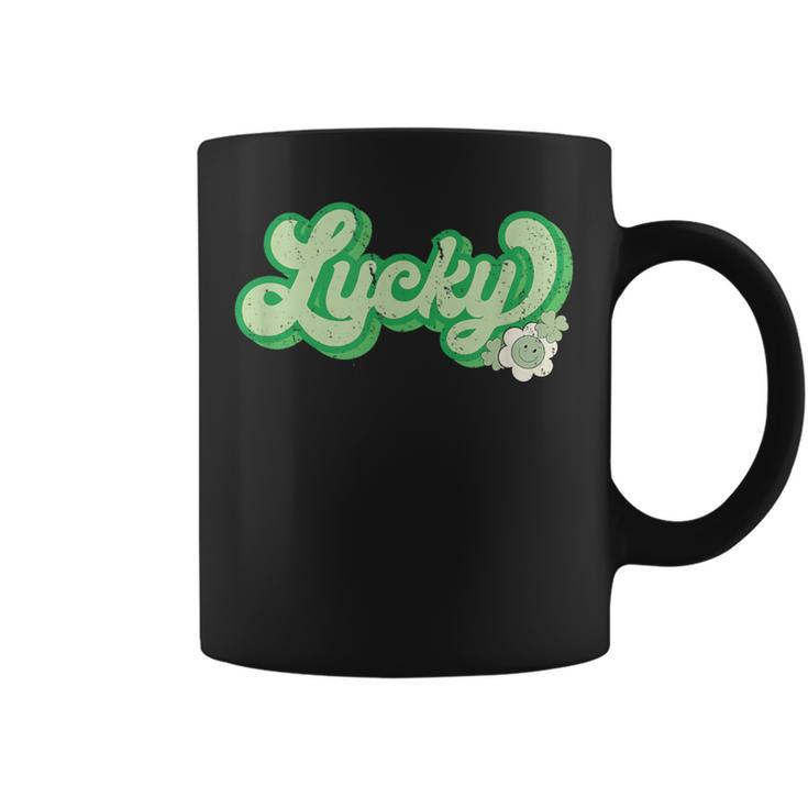 Lucky St Patrick's Day Retro Coffee Mug