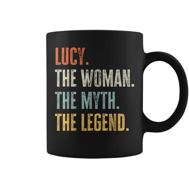 Lucy Woman Myth Legend Best Name Lucy Coffee Mug