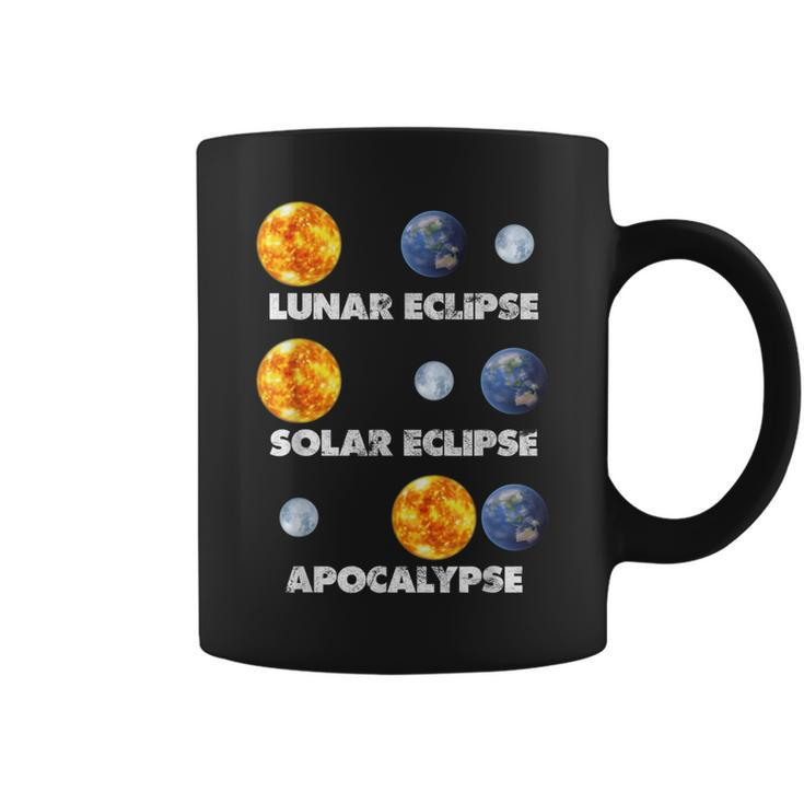Lunar Eclipse Solar Eclipse Apocalypse Astronomy Coffee Mug