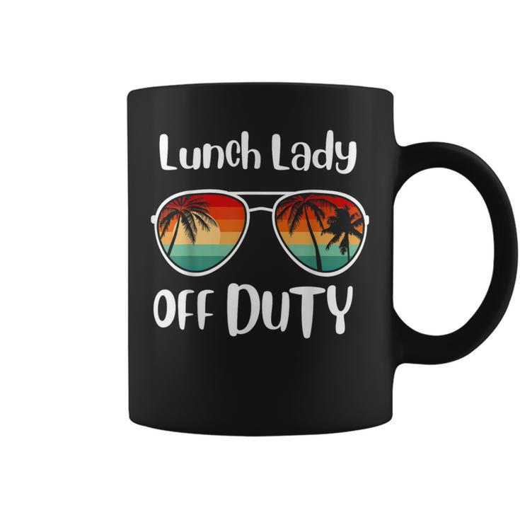 Lunch Lady Off Duty Last Day Of School Summer Coffee Mug