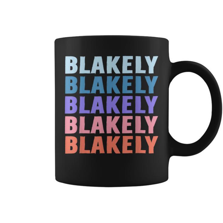 Lustiges Geschenk Name Blakely Personalisierterorname Tassen