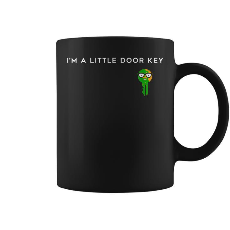 I M A Little Door Key Nerdy Bad Dorky Mom Dad Costume Coffee Mug