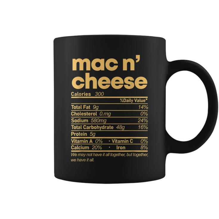 Mac And Cheese Nutrition Thanksgiving Mac N' Cheese Coffee Mug