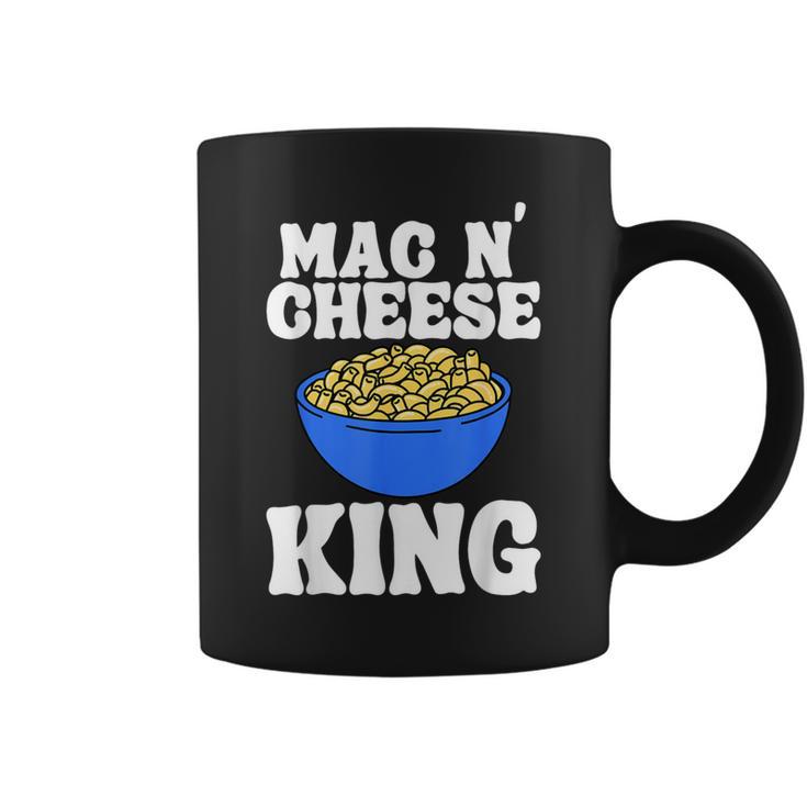 Mac N' Cheese King Macaroni Comfort Food Pasta Lover Coffee Mug