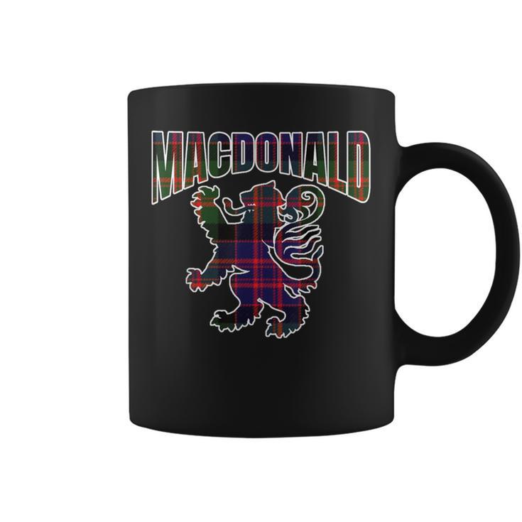 Macdonald Clan Kilt Tartan Namesake Scotland Coffee Mug