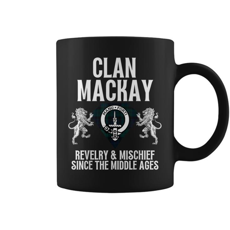 Mackay Clan Scottish Name Coat Of Arms Tartan Family Party Coffee Mug
