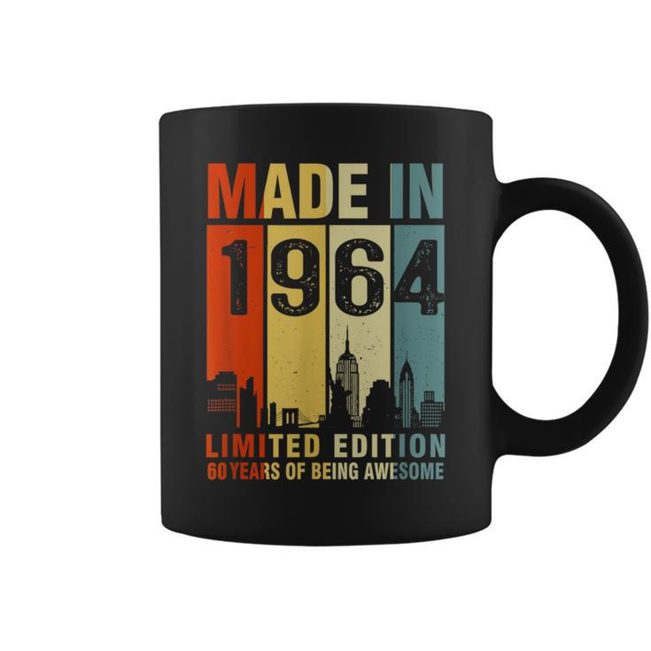 Made In 1964 Limited Edition 60 Years Of Being Awesome Coffee Mug