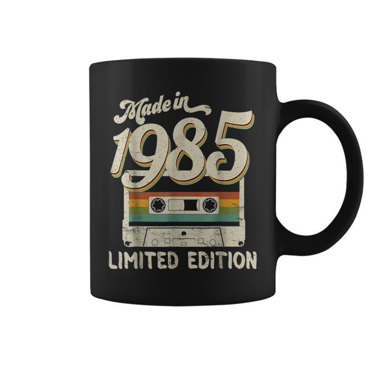 Made In 1985 Limited Edition 37Th Birthday Cassette Tape Coffee Mug