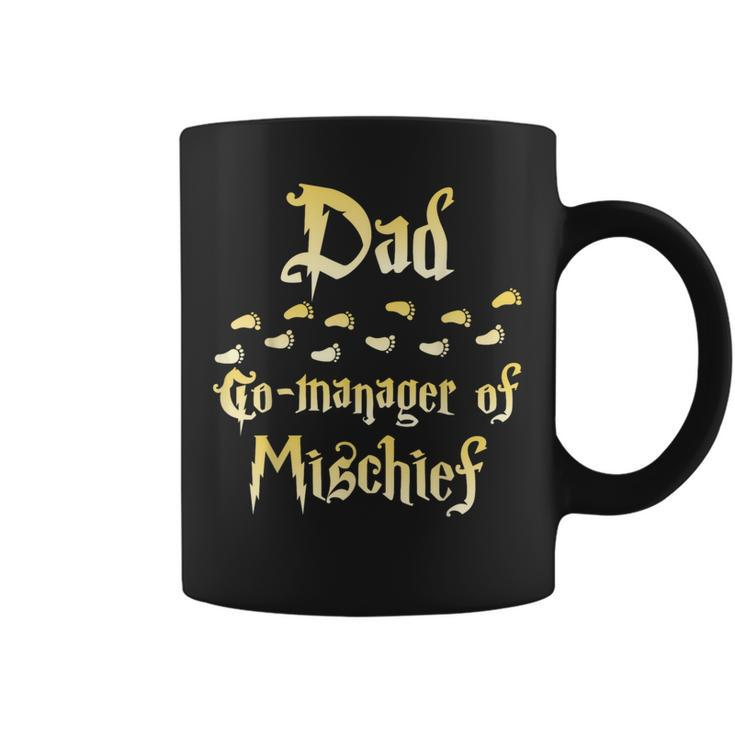 Magical Dad Manager Of Mischief Matching Family Birthday Coffee Mug
