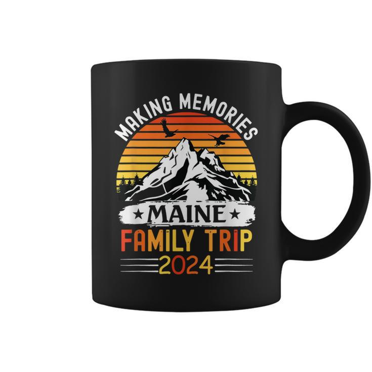 Maine Family Vacation 2024 Mountains Camping Family Trip Coffee Mug