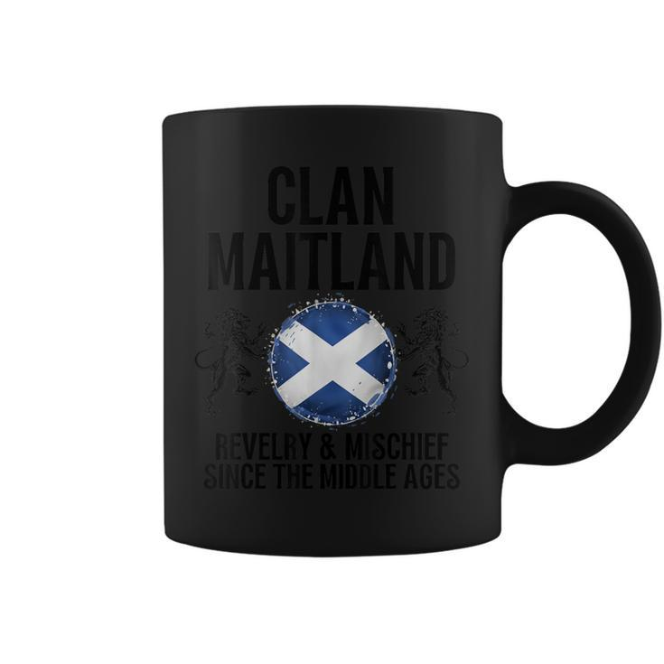 Maitland Clan Scottish Family Name Scotland Heraldry Coffee Mug