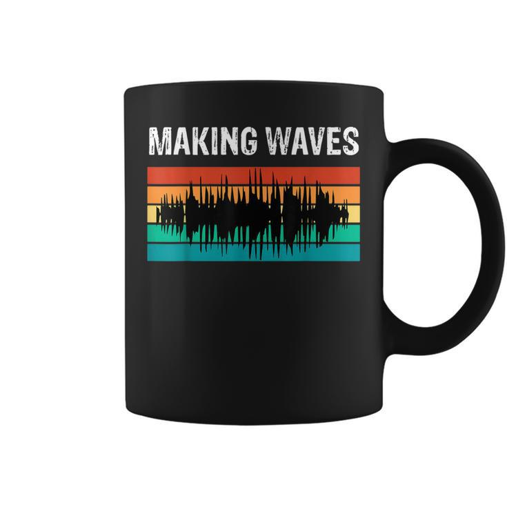 Making Sound Waves Beats Beat Makers Music Producer Coffee Mug