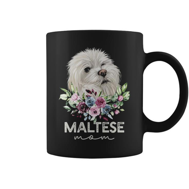 Maltese Dog Mom Coffee Mug