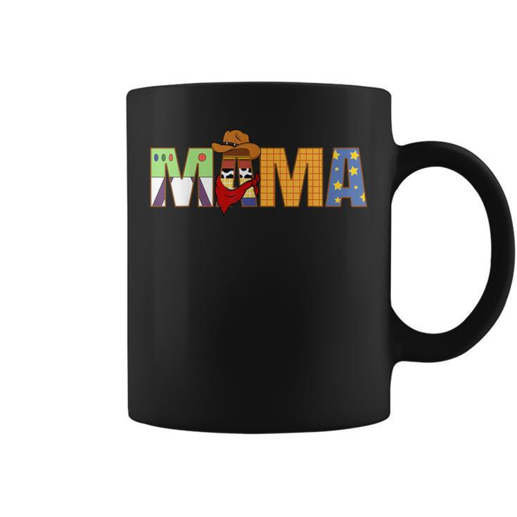 Mama Birthday Boy Western Rodeo Family Party Decorations Coffee Mug