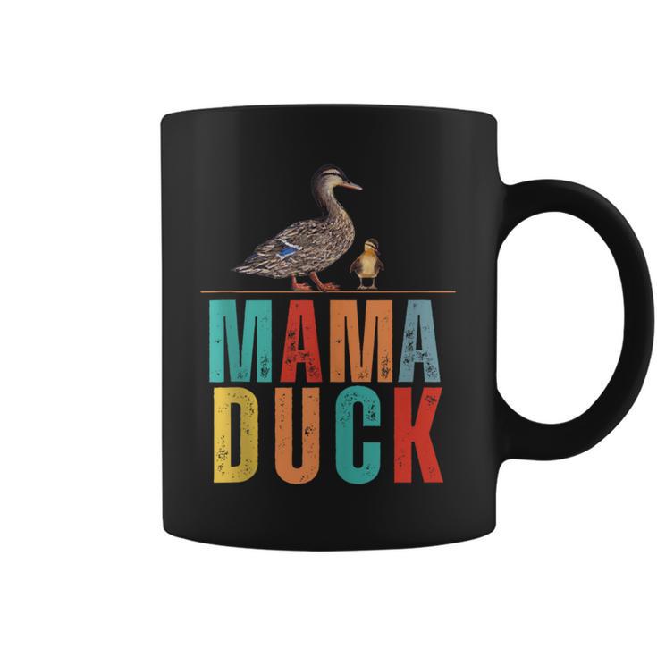 Mama Duck With Duckling Duck Mama Mother’S Day Coffee Mug