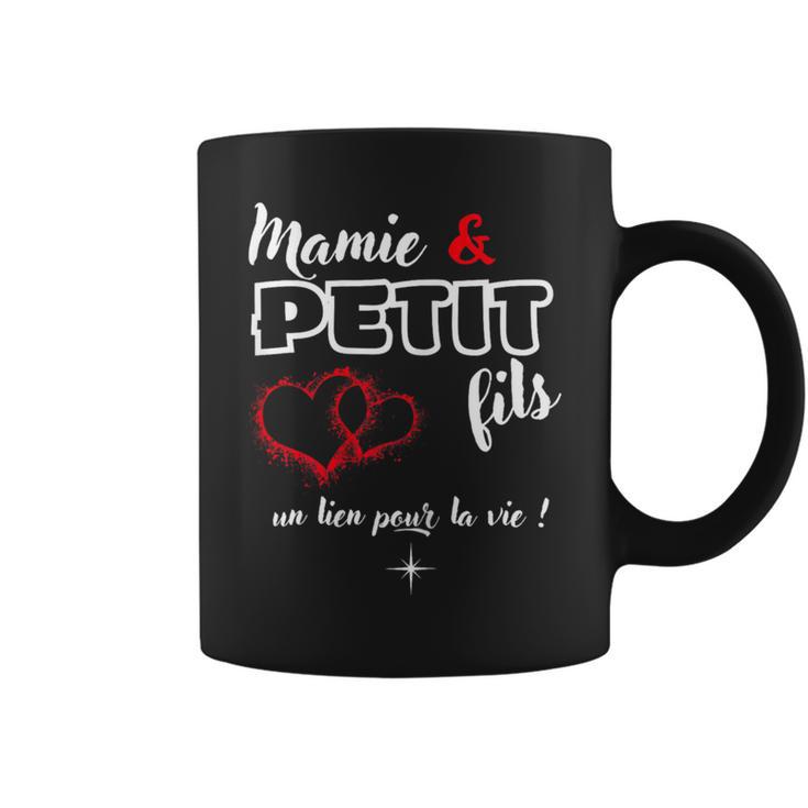 Mamie D'amour Et Son Petit Fils Idée Cadeau Mamy Grand Mère Tasse ...