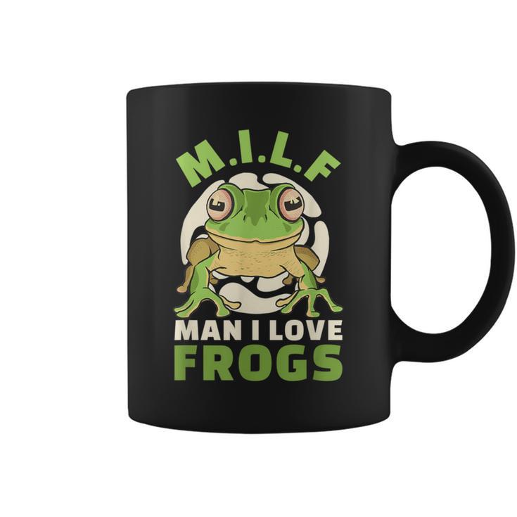 Man Ich Liebe Frogs MILF Frog Tassen