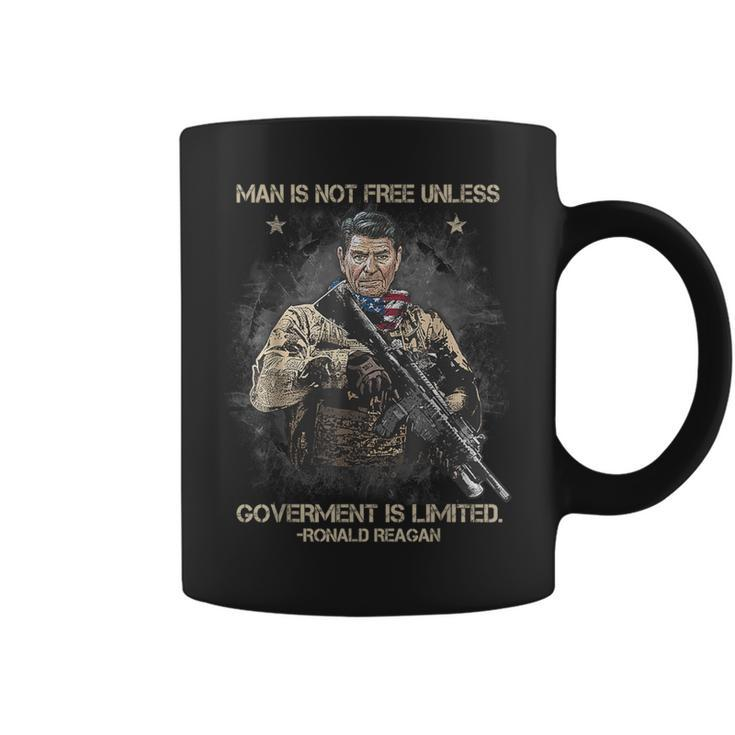 Man Is Not Free Unless Government Is Limited Coffee Mug