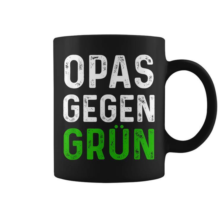 Männer Opas Gegen Grün Spruch Grüne Nein Danke Opa Tassen