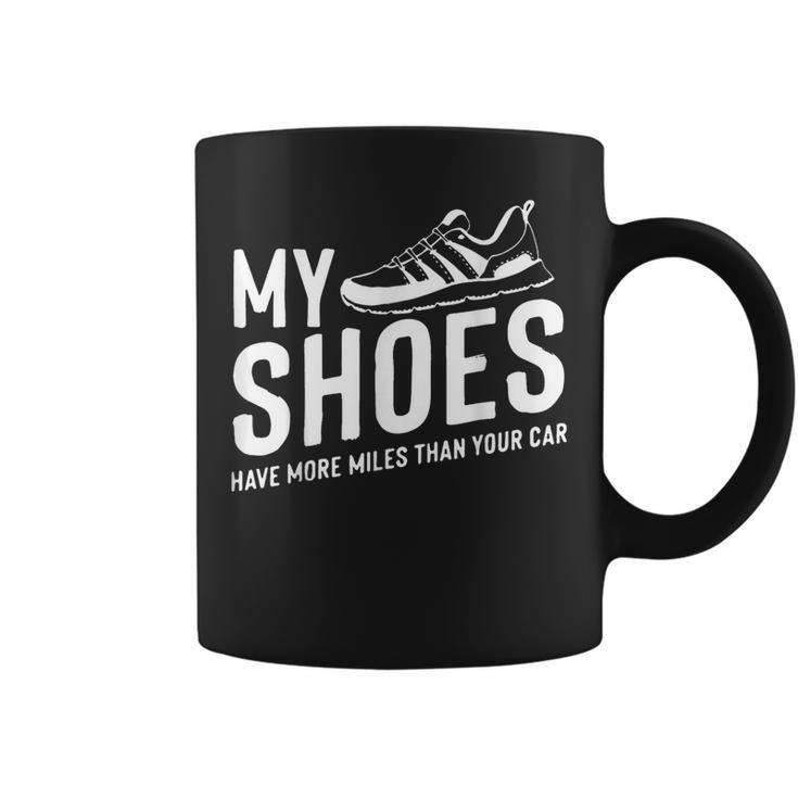 Marathon Miles Over Motor Miles Runner's Pride Coffee Mug