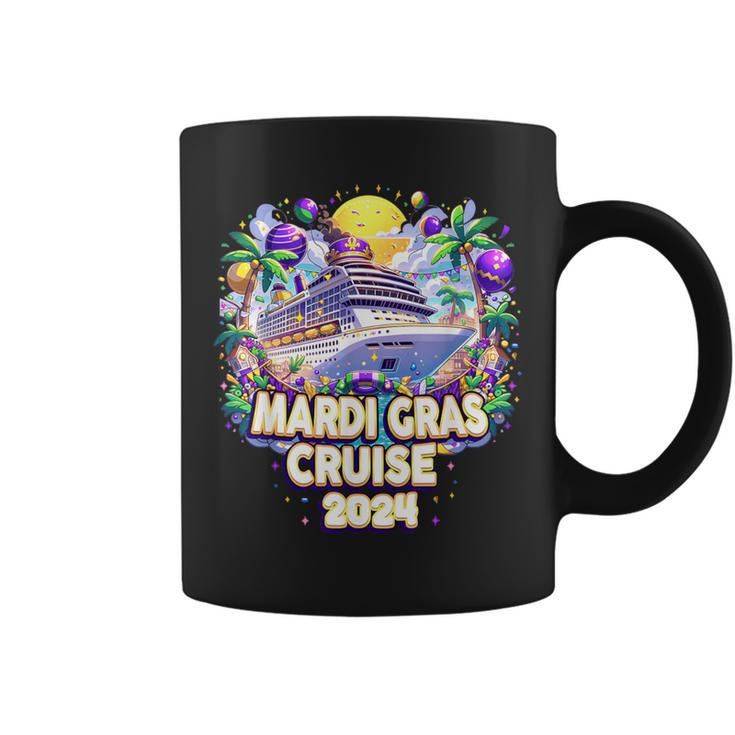 Mardi Gras Cruise 2024 Family Matching Trip New Orleans Men Coffee Mug