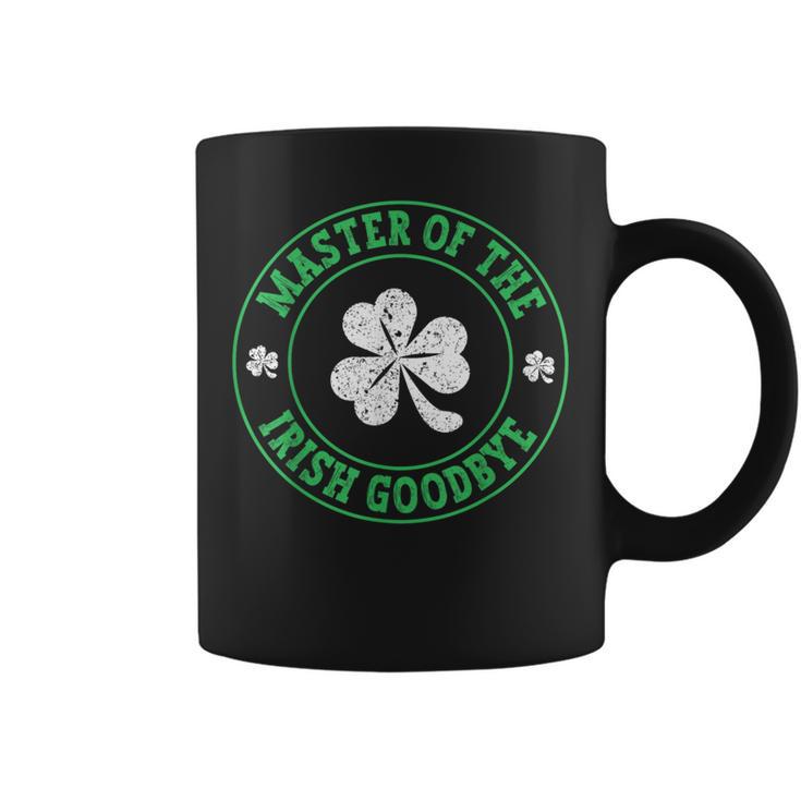 Master Of The Irish Goodbye St Patrick's Day Coffee Mug