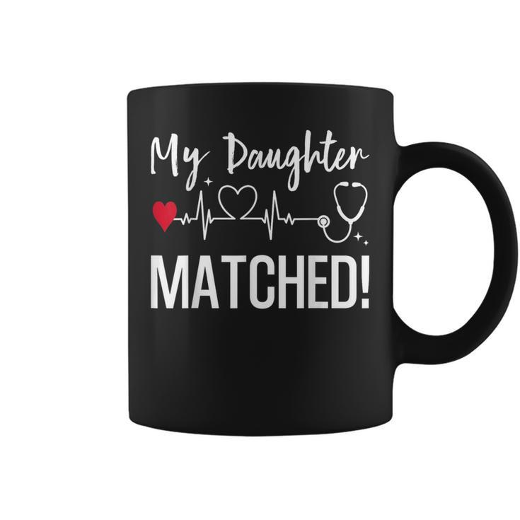 Match Day 2024 My Daughter Matched Medical Student Residency Coffee Mug