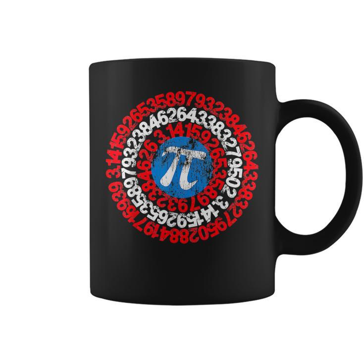 Mathematician Captain Pi Superhero Math Nerd Geek Pi Day Coffee Mug