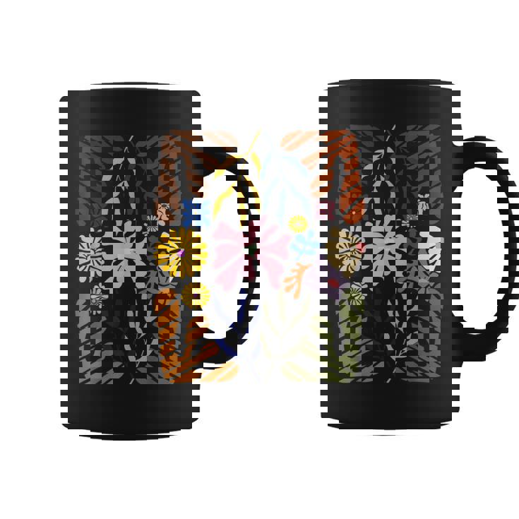 Matisse Girasolesintage Amarillo Flores Arte Pintura Taza de café