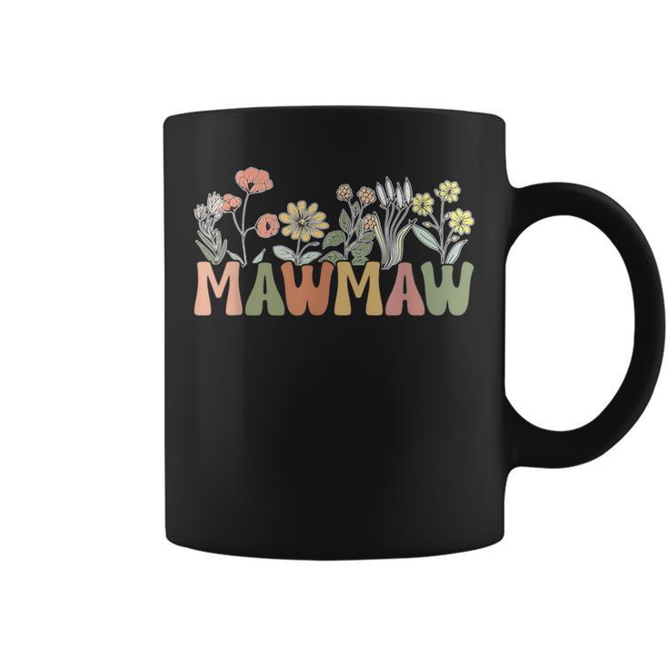 Mawmaw Wildflower Grandma Mother's Day Flower Florals Outfit Coffee Mug