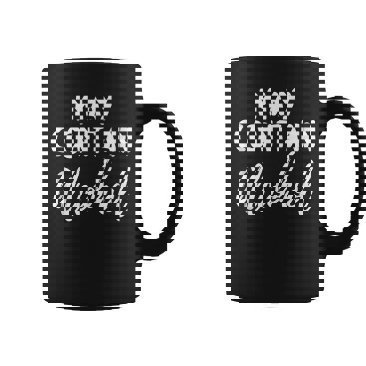 May Contain Alcohol Drinking Vacation Beach Coffee Mug