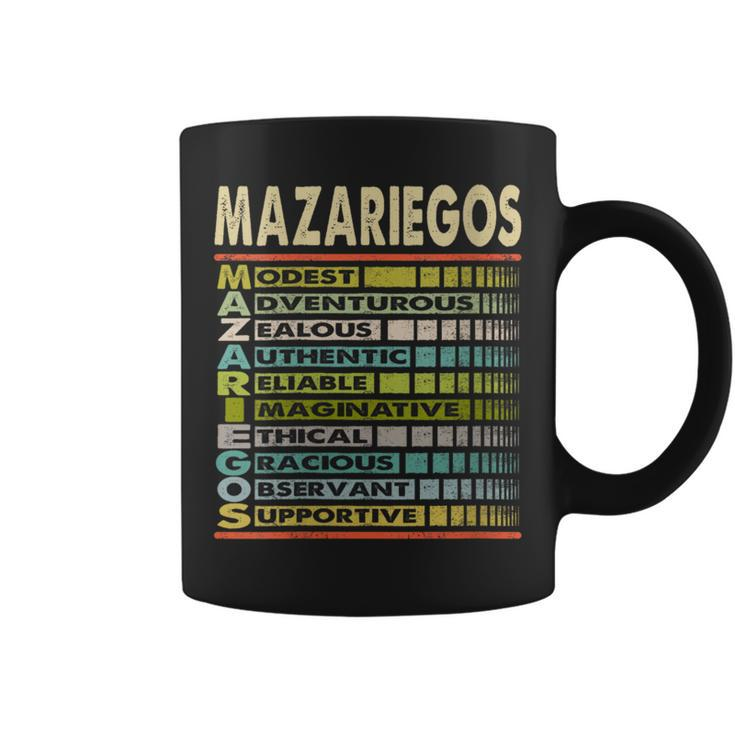 Mazariegos Family Name Mazariegos Last Name Team Coffee Mug