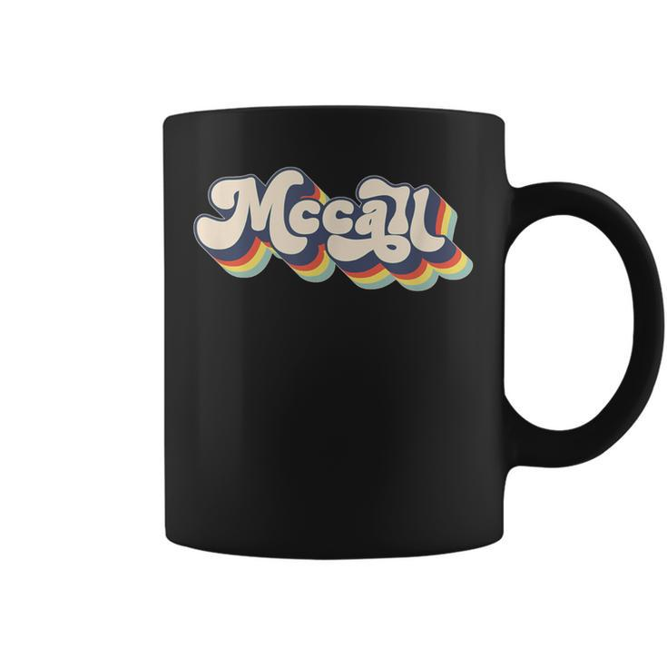 Mccall Family Name Personalized Surname Mccall Coffee Mug