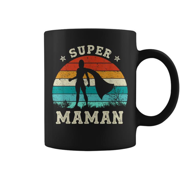 Meilleur Maman Fille Fils Humour Fête Des Mères Super Maman Tasse ...