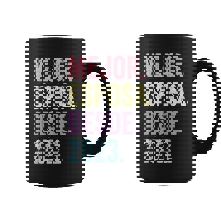 Mejor Esposa Desde 2023 1 Aniversario De Boda 1 Año Taza de café