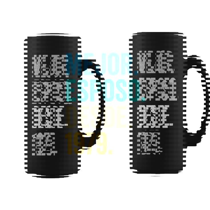 Mejor Esposo Desde 1979 45 Aniversario De Boda 45 Años Taza de café