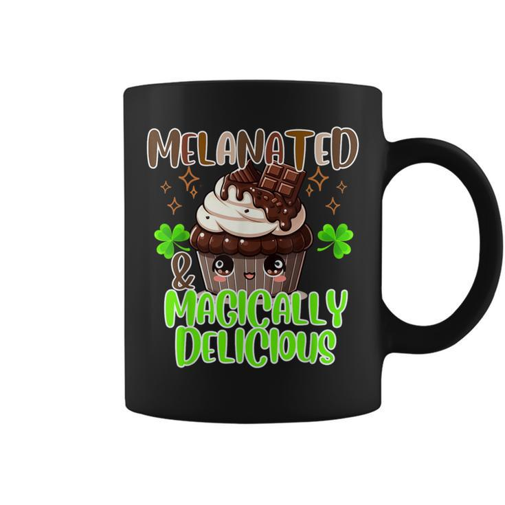 Melanated And Magically Delicious St Patrick's Day Coffee Mug