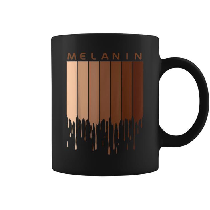 Melanin Black Beauty African American Afrocentric Coffee Mug