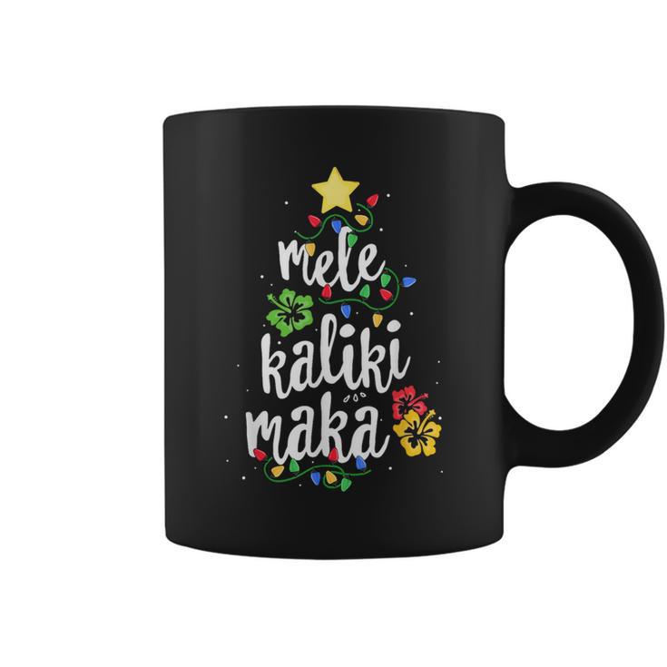 Mele Kalikimaka For Hawaiian Hawaii Christmas Coffee Mug