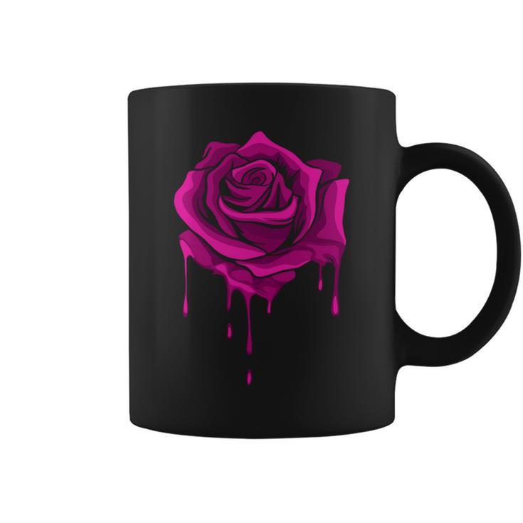 Melting Rose Garden Gardener Botanist Flowers Rose Coffee Mug