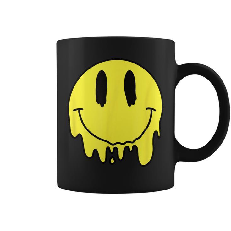 Melting Yellow Smile Smiling Melted Dripping Face Cute Coffee Mug