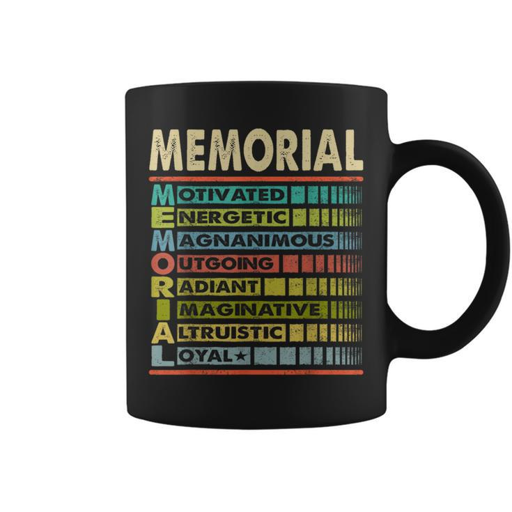 Memorial Family Name Memorial Last Name Team Coffee Mug