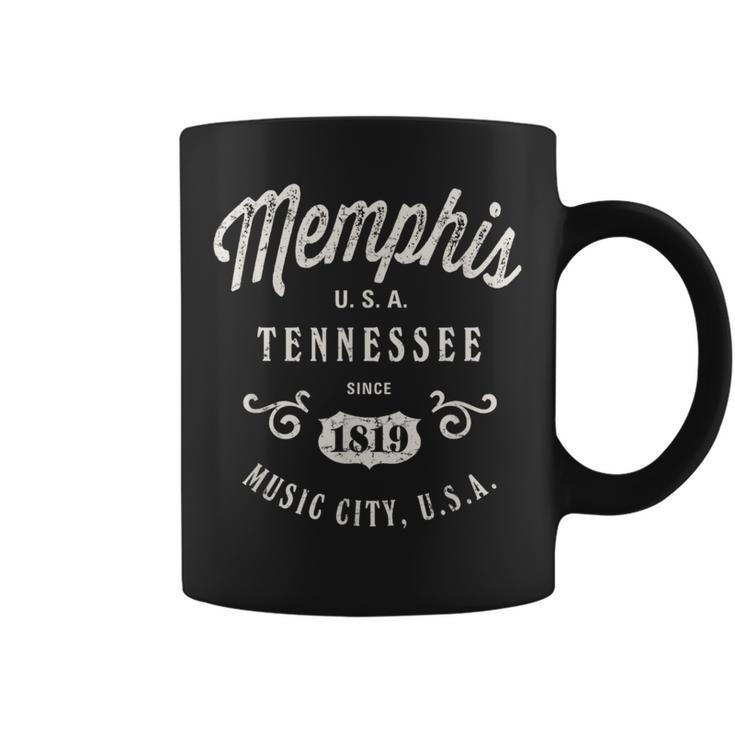 Memphis Tennessee Usa Vintage Coffee Mug