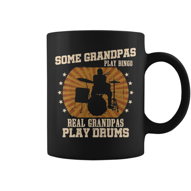 Mens Drummer Grandpa  Real Grandpas Play Drums Coffee Mug